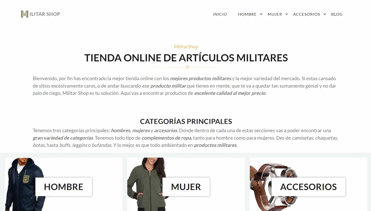 Tienda online